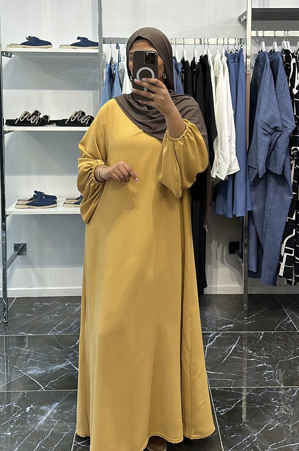 Abaya Manches Ballon
