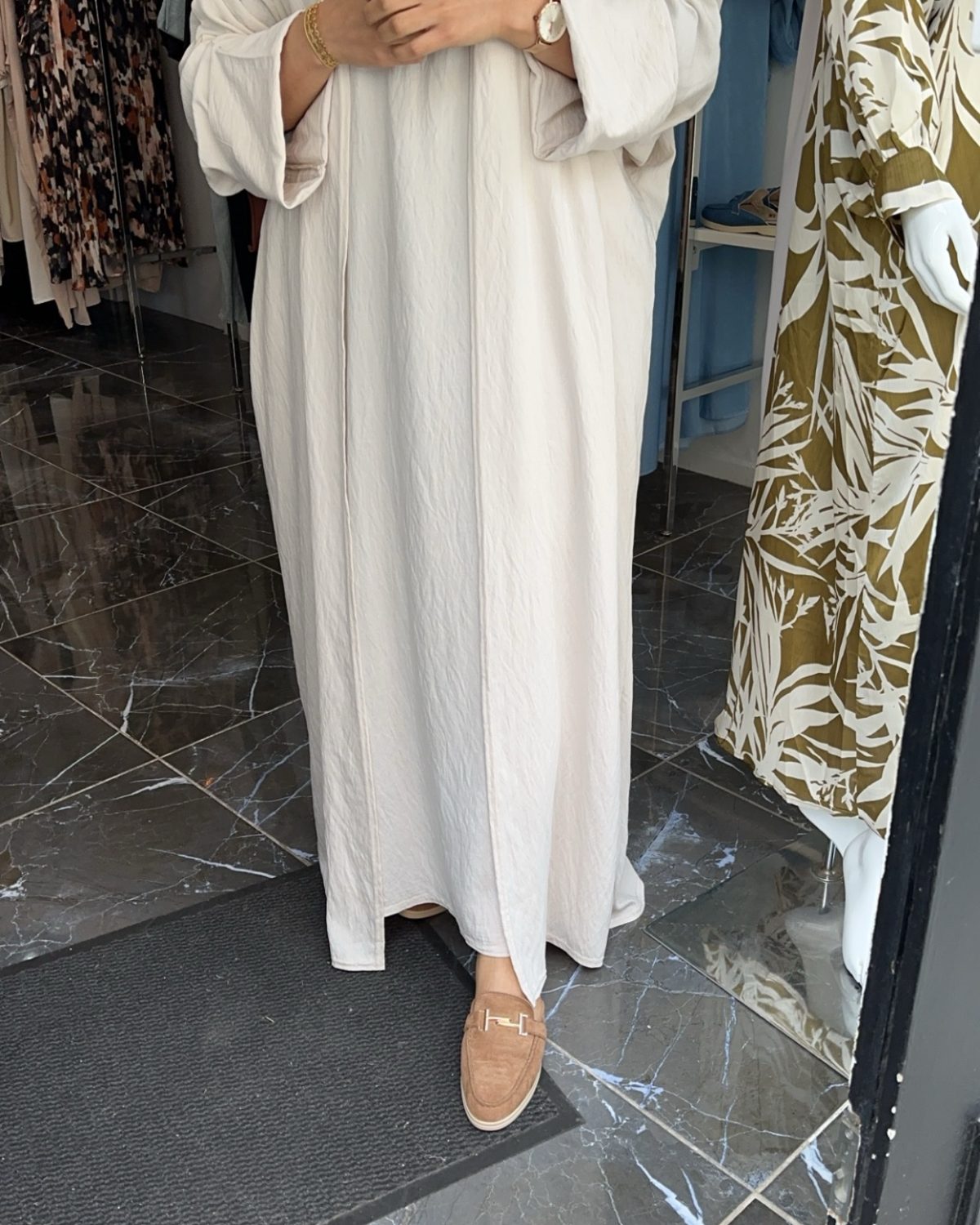 Ensemble Kimono Lin BEIGE