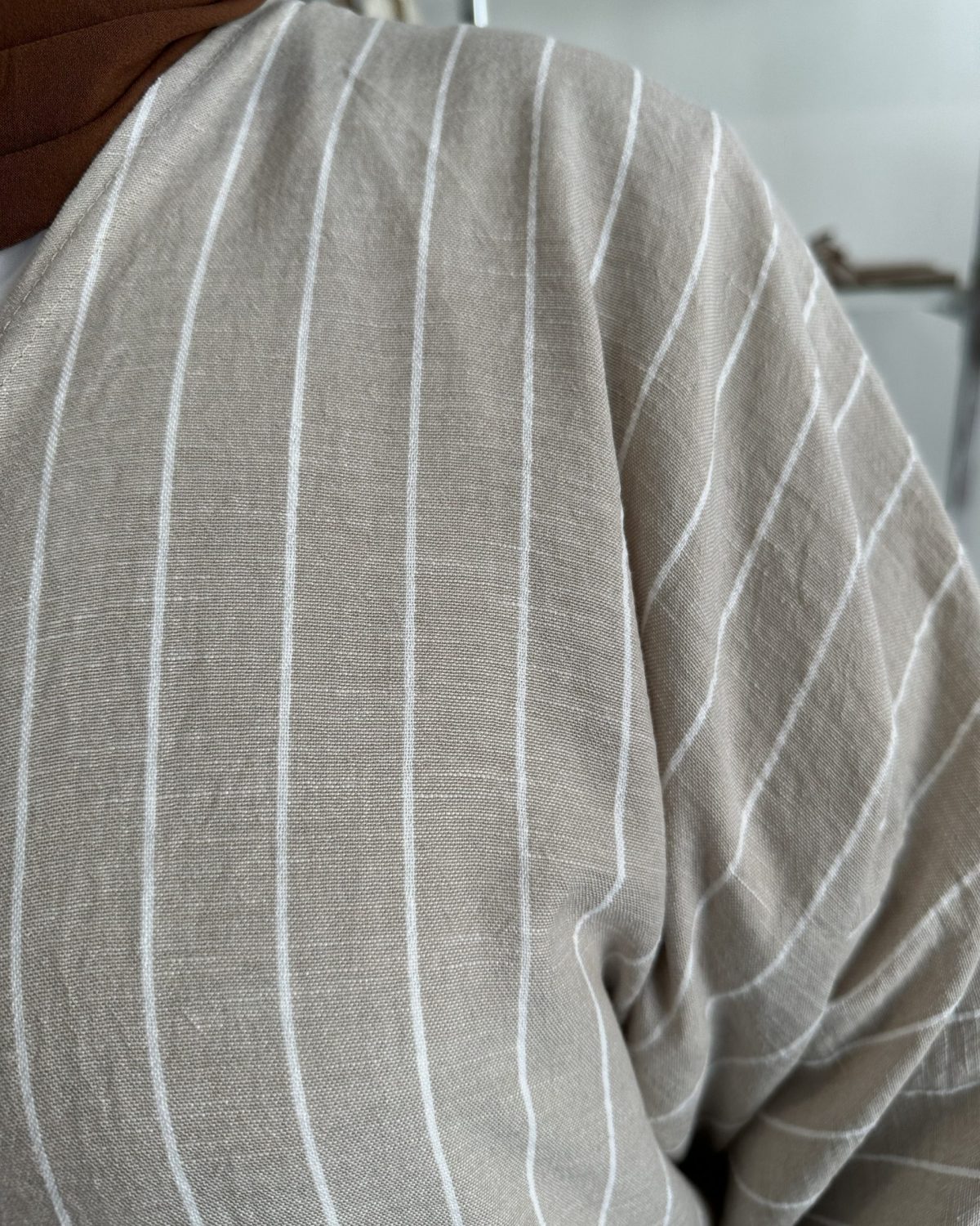 Kimono RAYÉ beige